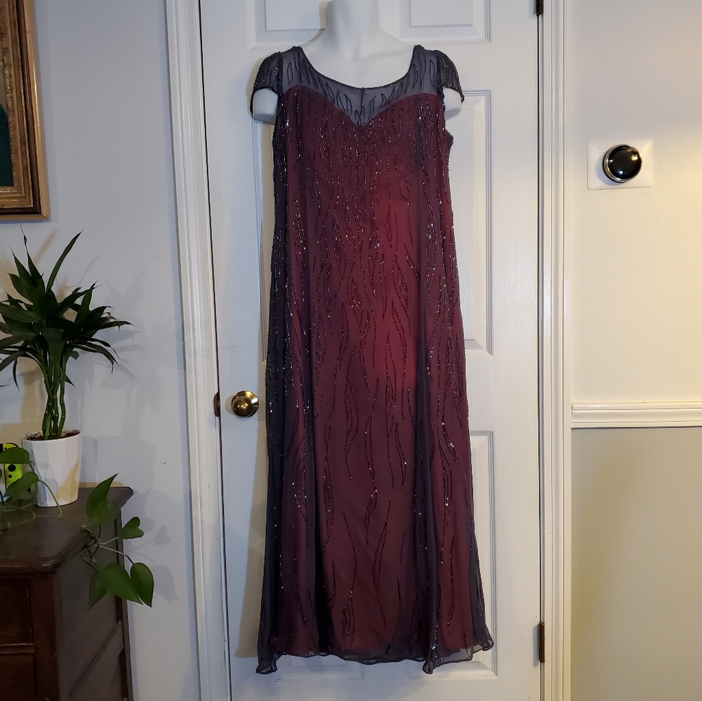 Women's Beaded Gown
